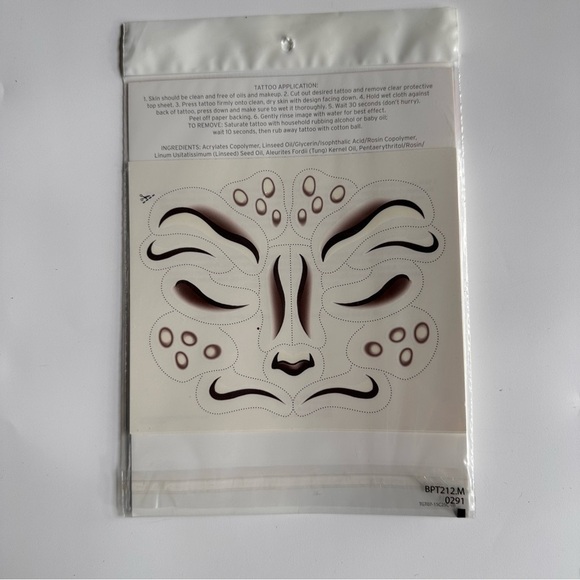 Target Halloween Animal Face Tattoos - Picture 5 of 7